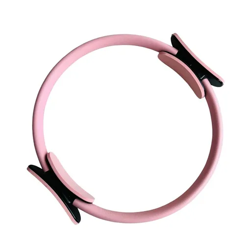 Pilates Ring Fitness Circle - 14.96â\x80\x9d Magic Circle with Dual Padded Handles for Toning Arms, Legs, and Core, for Yoga, Pilates, and Home Workouts