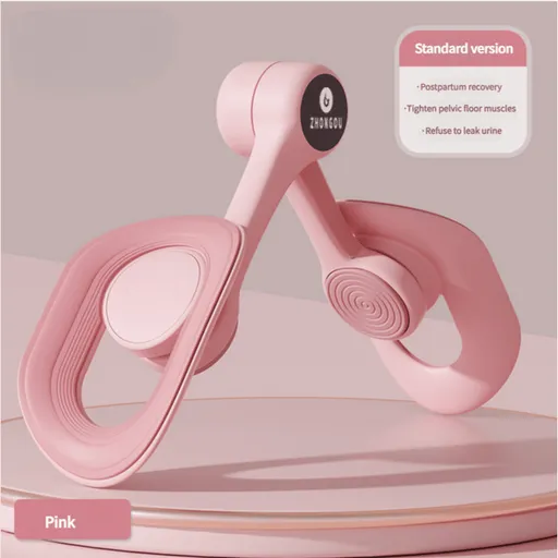 Pelvic Floor Muscle Trainer, Pink Standard Version, Postpartum Recovery Pelvic Exerciser