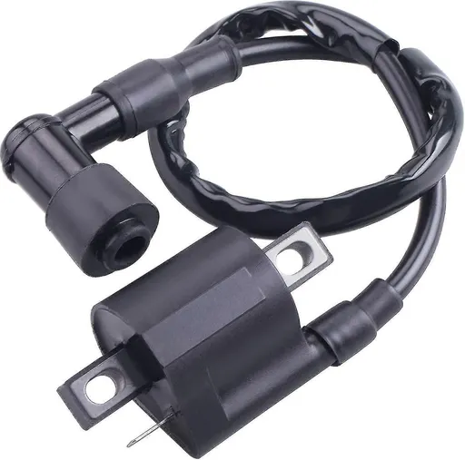 Ignition Coil Compatible with Yamaha PW50 PW80 1981-2009, 45mm Hole Spacing 90 Degree Angle Replacement Coil Module