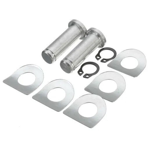 Universal Motorcycle Foot Peg Mounting Pins Kit Motorcycle Foot Pegs Foot Pegs Mount Bolt Pins Washers Kit Compatible compatible for motorcycle 3.00X1.10X1.10CM Silver