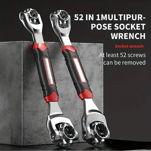 52-in-1 Universal Socket Wrench Multi-Function Multi-Angle Rotary Wrench Tool