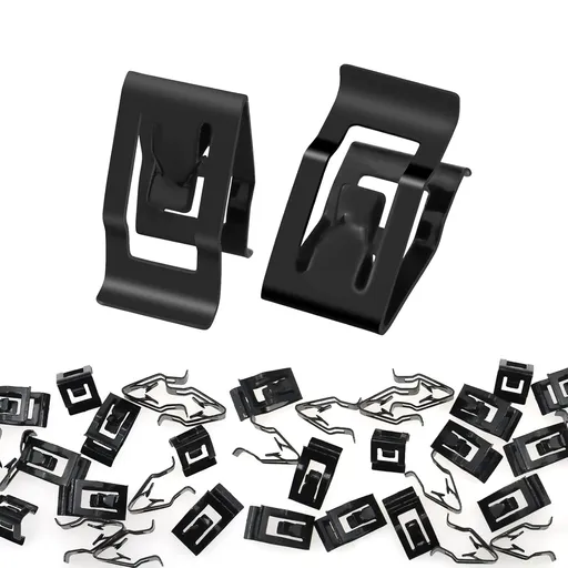 30Pcs Dashboard Trim Clips, Automotive Dashboard Metal Retainer, Universal Car Dashboard Metal Retainer Clips Replacement for Most Cars
