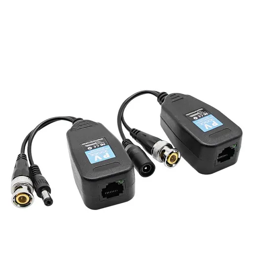 1 Pairs Transceiver Transmitter with DC Built-in Transient Suppression Protection Security Surveillance Camera System