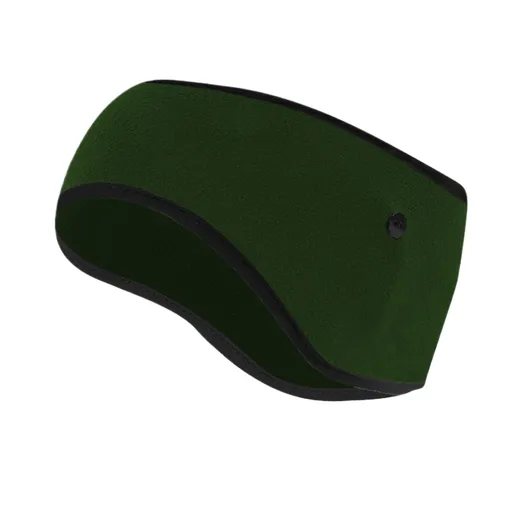 Winter Fleece Ear Warmer Headband with Button Straps for Running Cycling Hiking Outdoor Sports