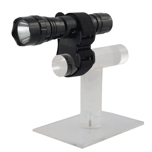 Flashlight Scope Mount Quick Release Universal Bike Mount Clamp for 20mm to 40mm Handlebars Black