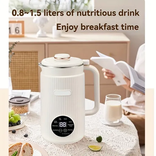 Mini Soy Milk Maker 800ml with 9 Functions