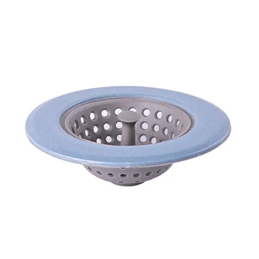 Kitchen Sink Anti-Blocking Plug Cover Drainage Floor Drain Silicone Kitchen Sink Strainer,Large Wide Rim 4.3" Diameter