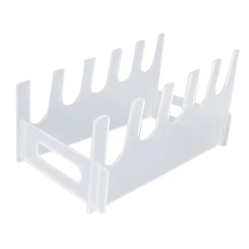 Plate Dinnerware Display Stand Acrylic Multiple Plates Display Rack Space Saving Kitchen Organizer 5 Layer