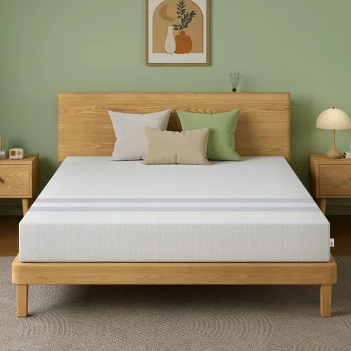 20cm Queen Reversible Gel Memory Foam Mattress BedStory Medium Soft & Firm