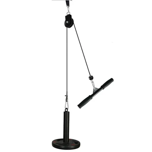 Fitness Pulley Cable 1.4m Pulley Cable Attachment for Triceps Biceps Shoulder Workout Gym, DIY Pulley Cable Attachment, Great Versatility for Your Home Gyms, Easy to Assemble, High Strength Cable