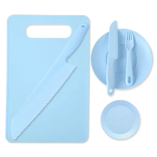 Food-Grade Silicone Kid Play Kitchen Accessories – 6Pcs Kids Toy Kitchen Accessories Set – Sets For Kids Kitchen