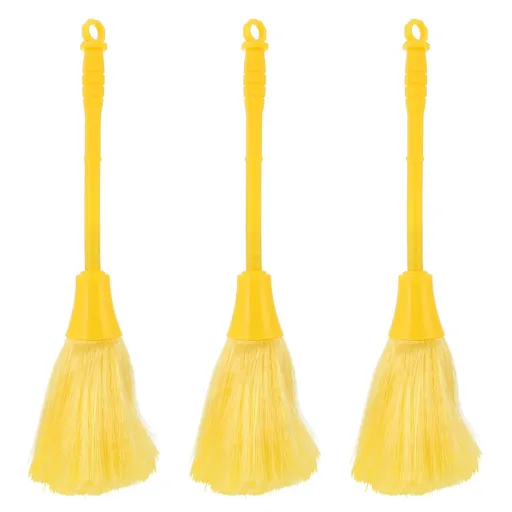 Microfiber Delicate Duster Computer Keyboard Cleaning Brush Two Ends Anti Static Brushes for Dust Ash Cleaning - 3pcs