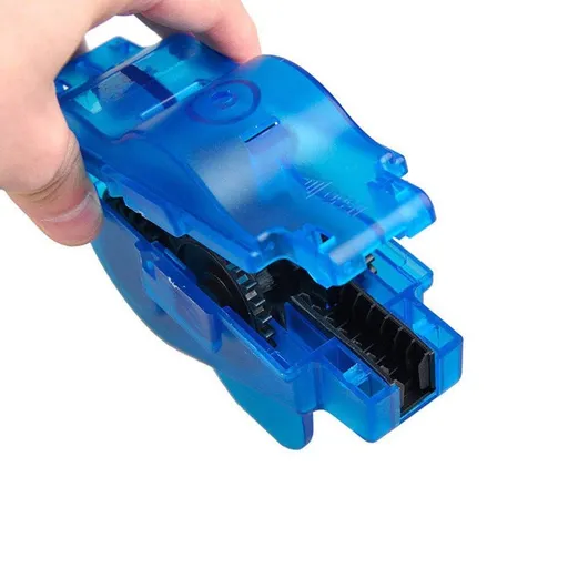 Portable Bicycle Chain Cleaner Bike Chain Cleaning Brushes Tool for All Bicycles Works with all multi-speed bikes and some single