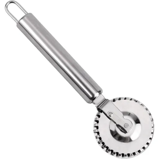 Ravioli Cutter with Stainless Steel Wheel, Ideal for Cutting, Sealing, and Crimping Pasta, Dough, pierogi and dumplings, multi pastry cutter, pastry cutter crimper