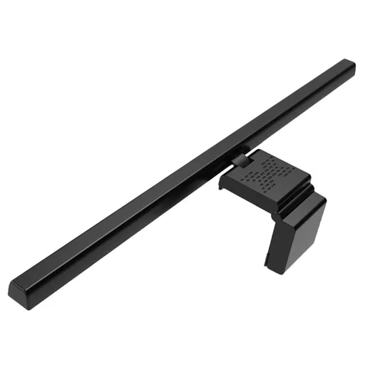 Black Monitor Light Bar with Anti- , Adjustable Brightness for Home and Office Use