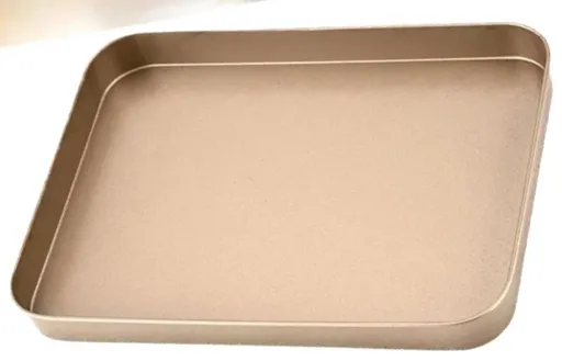 Non-stick Rectangular Cake Pan Baking Oven Tray Dish Mold Bakeware Kitchen Tool-Golden