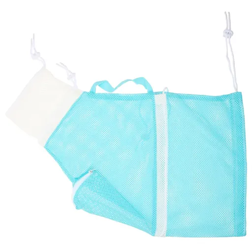 Shower Bag Wear-Resistant Cat Washing Bag Grooming Bag -bite Cat Bag Kitten Nail Fixed Bag Polyester Third Generation