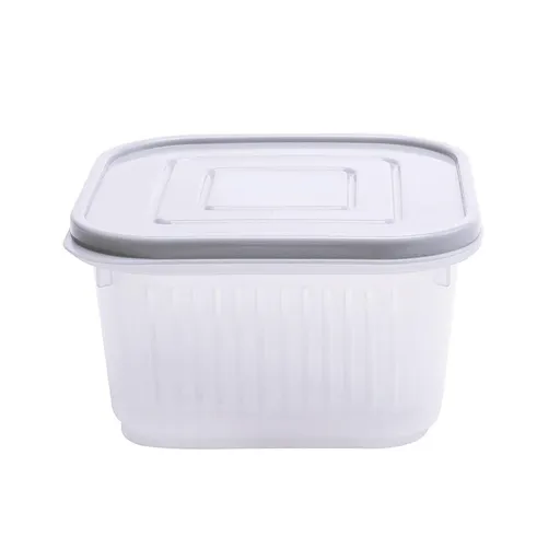 Crisper boxes, refrigerators, fruit and vegetable storage boxes, kitchens with lids, drain storage boxes