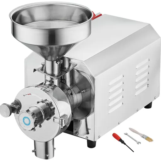 Grain Grind Mill Grain Grinding Machine 2200W Food Processing Machinery