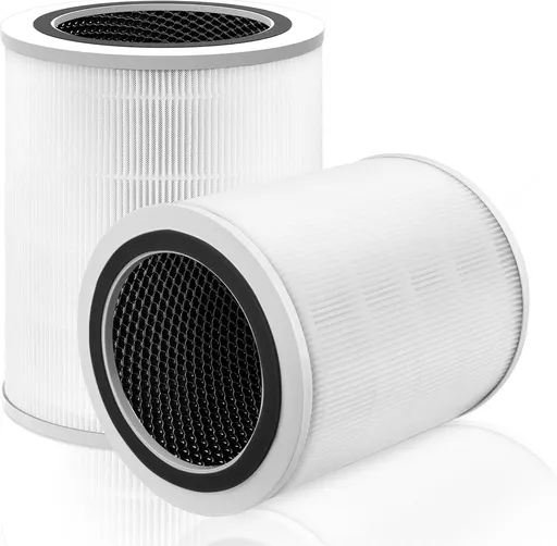 Core 400S Replacement Filter for LEVOIT Core 400S and Core 400S-P Smart WiFi Air Purifier, 3-in-1 H13 True HEPA Activated Carbon Filter, Core 400S-RF (LRF-C401S-WUS), White, 2 Pack