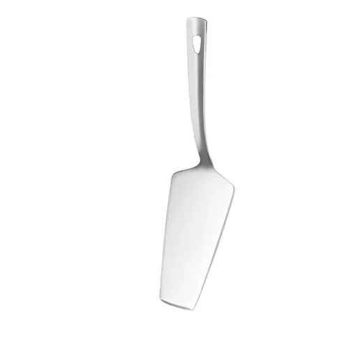 2 pack Cake Server, Pie Server Stainless Steel Pizza Spatula with Mirror Polish, 10.35 Inch Long, Silver