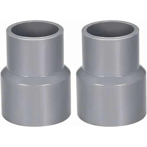 0Mm X 32Mm Pvc Pipe Coupling Hub Reducer Dwv Grey 2 pcs
