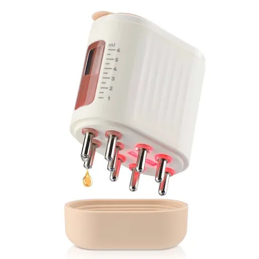2 in 1 Electric Scalp Massager and Hair Oil Applicator, Hair Massager Scalp Applicator Brush for Hair Treatment Growth Medicine