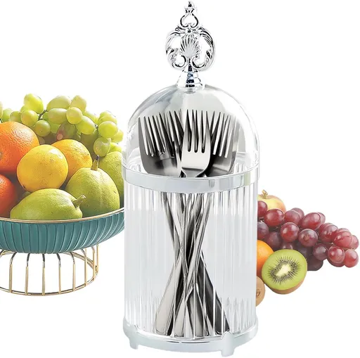 Cutlery basket - kitchen utensil storage rack - cutlery tray - cutlery holder - multifunctional storage unit, food container suitable for party kitchens, weddings and family picnics.