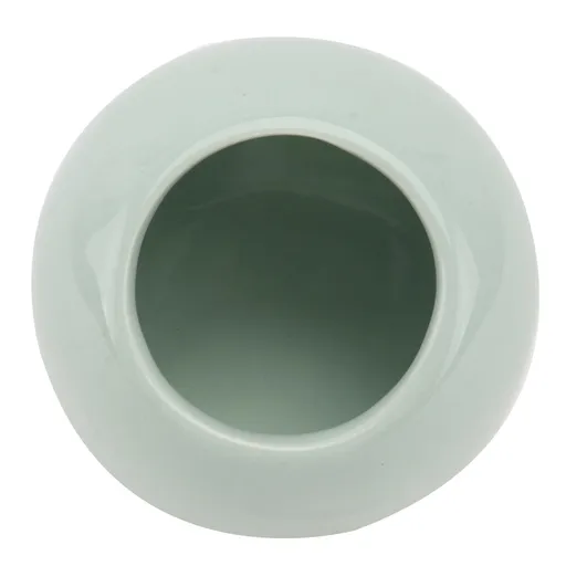 Hamster Ceramic Hideout, Small Bath Summer Cooling Nest for Gerbils Chinchillas Hamster Mice Rat, A Sense of Security (Green)