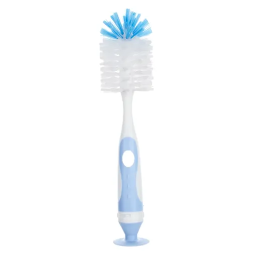Brush, Cleaning Brush, Children Pacifier Brush Milk Bottle Water Cup Cleaning Brush Can Stand Milk Bottle Brush Function Two In One Cleaning Brush Blue
