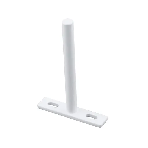 6Pcs Floating Shelf Brackets 4" Concealed Blind Shelf Support for Mounting Wood Shelves, Expansion Screws Included
