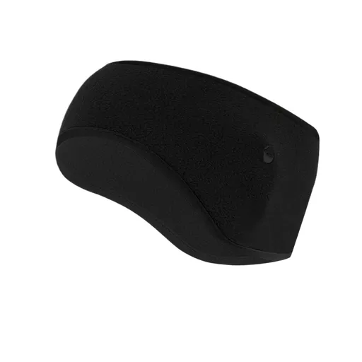 Winter Fleece Ear Warmer Headband with Button Straps for Running Cycling Hiking Outdoor Sports