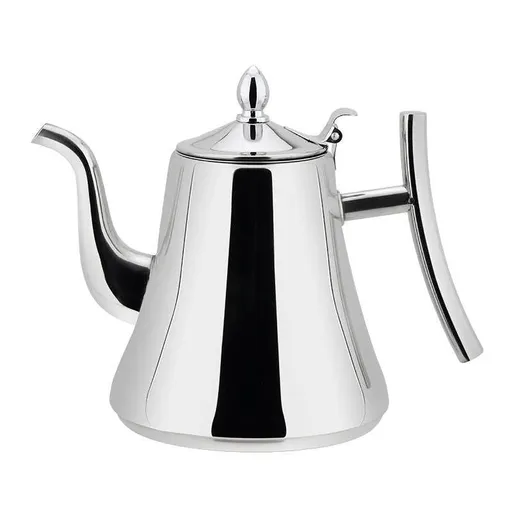 1.2L Stainless Steel Teapot with Filter Screen Thickened Coffee Pot Hotel Restaurant Cold Kettle