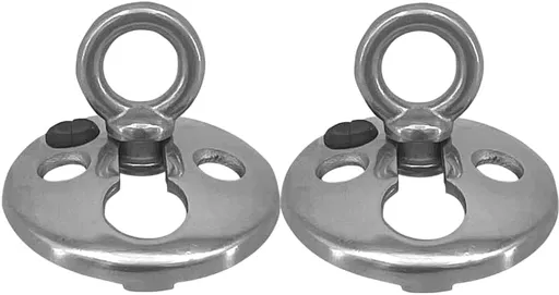 Boat Fender Clips, Stainless Steel Clips Holders Compatible with Fender,Pack of 2