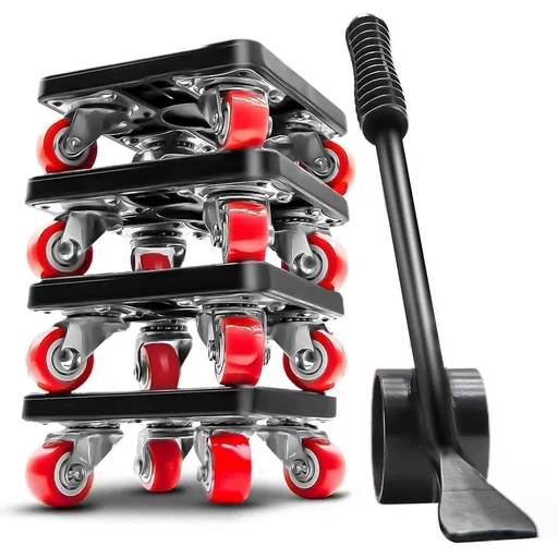 Furniture Mover Tool Set 880LB Heavy Duty Furniture Lifter Labor-Saving Appliance Mover Sliders Easy Safe Large Furniture Roller for Sofas Refrigerators Hard Floors Couches