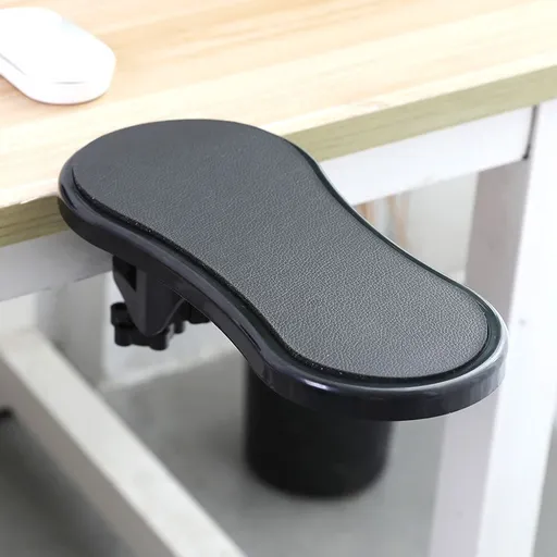 2 pcs Computer Arm Rest for Desk, Adjustable Arm Rest Support for Computer Desk Ergonomic Arm Rest Extender Rotating