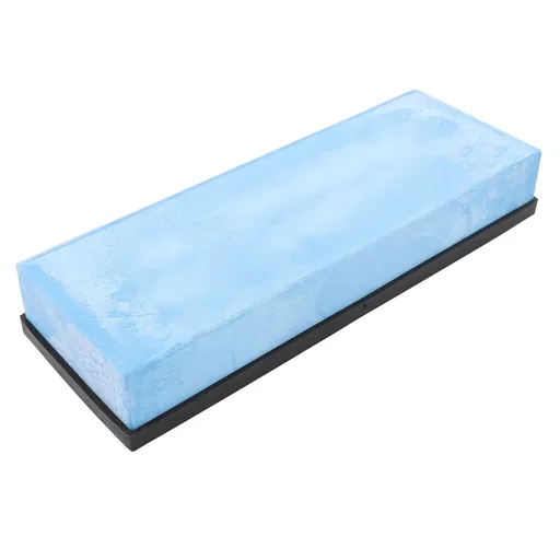 Knife Sharpening Stone Aluminum Oxide Micro Powder Whetstone Knife Sharpener with Anti Slip Base for Grinding Polishing Flattening 10000 Grits