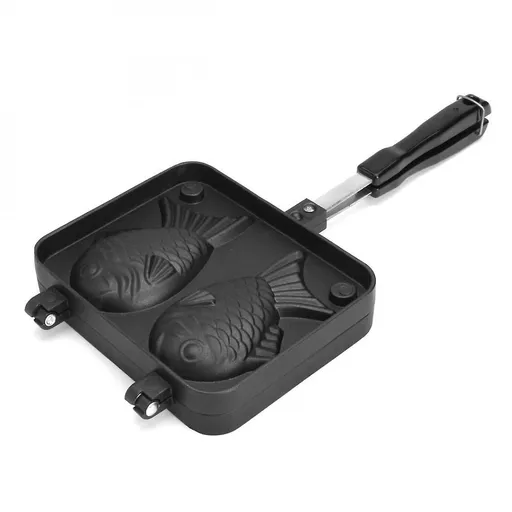 Fish Shaped Japanese Waffle Maker - Taiyaki Style Pancake Baking Mold for Cake or Dessert