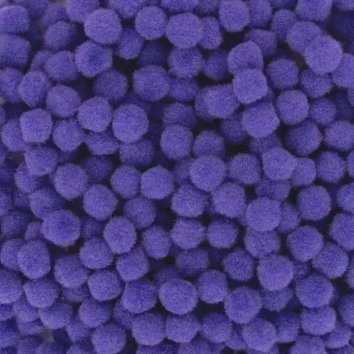 Pom Poms for Crafts - Mini Bulk Purple Pom Poms, 0.5 Inch Small Pom Balls 800 PCS, Soft Fluffy Fuzzy Craft Supplies for DIY Art, Scrapbooking, Party Decorations