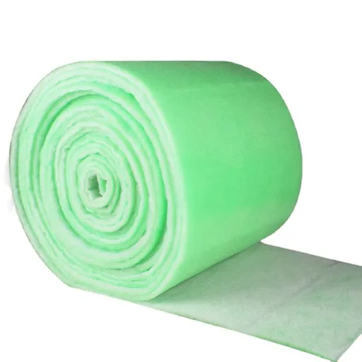 green Aquarium Filter Media Pad Dual Density Bonded Filter Floss Roll Cut to Fit for Fish Tank Canister Filter