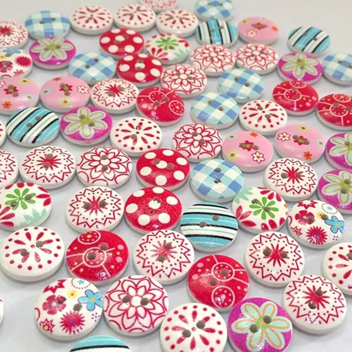 100 Pcs Children Buttons Baby Shirts Sweaters Buttons Buttons Accessories Craft Buttons for Sewing DIY Crafts