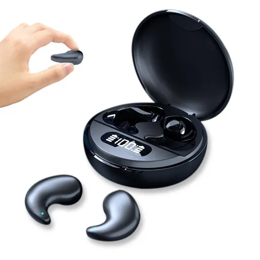Sleep Wireless Earbuds - Bluetooth 5.3 Hidden In-Ear Headphones for Side Sleep