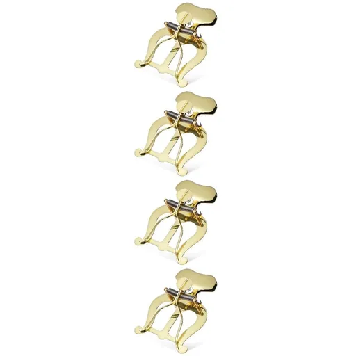 4-Pack Folder Set for Marching Band - Trombone Lyre Clip, Clarinet & Music Folders for Musicians