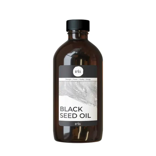 Orku 500ml Black Seed Oil Pure Cold Pressed 100% Ethiopian Nigella Sativa Cumin