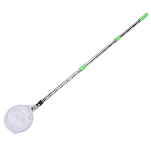 Fruit Picker Stainless Steel Long Pole Fruits Catcher Grabber Harvesting Picking Tool for Orange Vocado Peach Pear Lemon