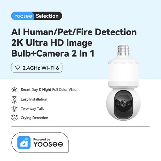 Yoosee AI Bulb Camera C11