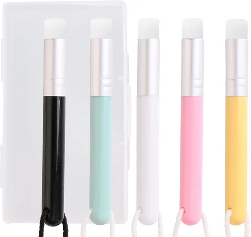 Mini Detailed Ink Blending Brushes for Card Making(5 Count), Small Blender Art Blending Tool for Ink Blending,Use with Intricate Stencils,Deal with Small Details