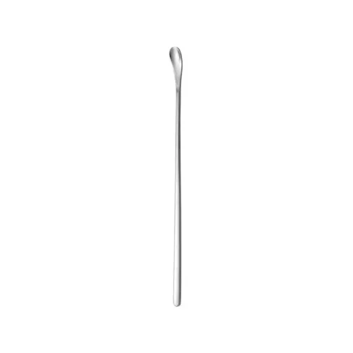 Stainless Steel Coffee Stirring Spoon, Long Handle Reusable Drink and Cocktail Mixing Spoon in Silver, 7.6 in
