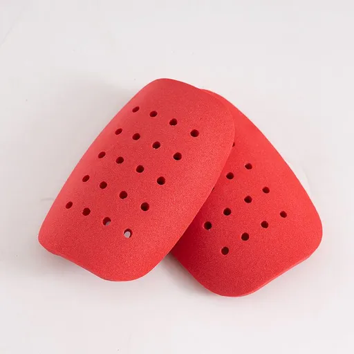 Universal Football Shin Guard Sports Leg Protector Pad Breathable Soccer Leg Shin Guards Footballs Training Equipment - Red L