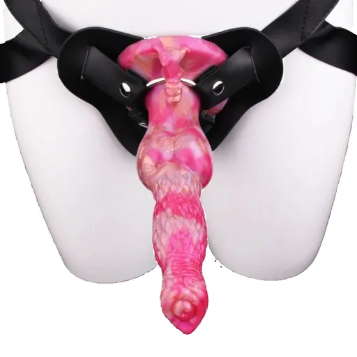 House Of Dasein Fantasy Knot Dildo With Sucker Sex Toys Wireless Control Vibrator Strap On Penis - 2136 And Strap